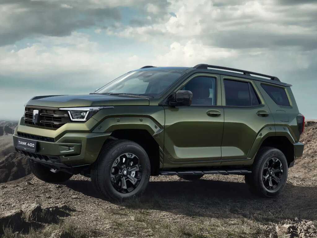✅ Новинка! Tank 400 (Танк) 2023 года - дефлектор капота (мухобойка) на автомобиль от Cobra Tuning